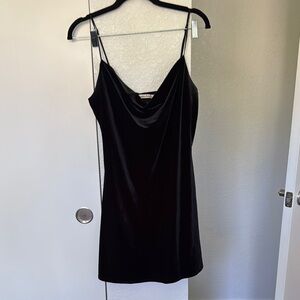 Abercrombie & Fitch Elegant Black Velvet Top